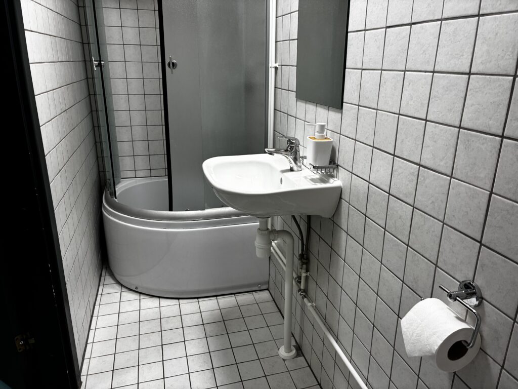 Bathroom with shower